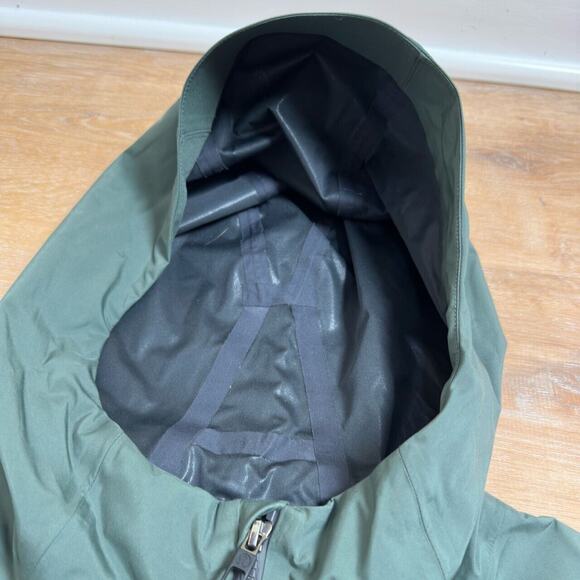 Lululemon Men’s Waterproof Full-Zip Rain Jacket Green XL - Picture 4 of 14
